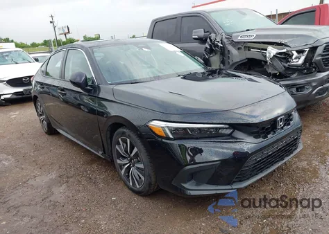 2024 Honda Civic Ex-L z USA, uszkodzony, nr VIN 19XFL1H70RE029348